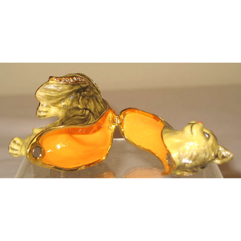 Boîte à bijoux pour chat persane