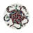 Ouroboros White Beaded Smooth Tabletop Set
