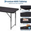 Table pliante de 4 pi, 3 hauteurs réglables, supportant jusqu'à 400 lb-130557706