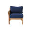 Kendrica Outdoor Teak One Arm Lounge Chair-2060398714