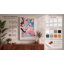 Cherry Blossom Branch Botanical - Wrapped Canvas-626181458-626181463