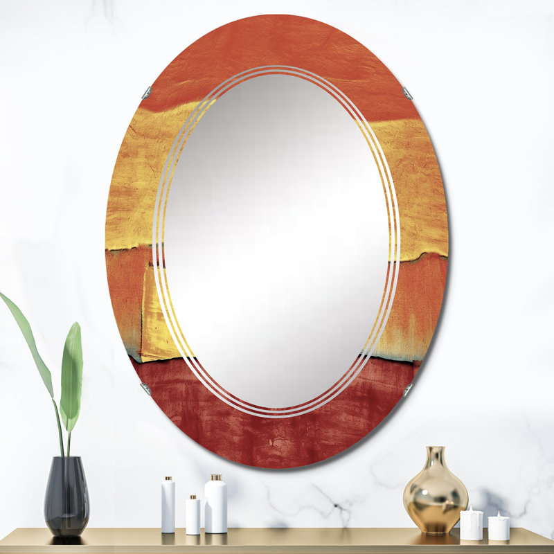 Wanye Oval Mirror, 36" x 24"