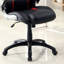 Élégante chaise de bureau rembourrée 1pc Comfort