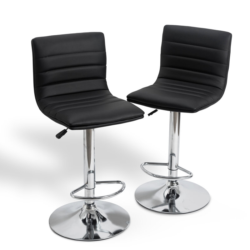 Tabouret de bar pivotant à hauteur réglable Jaceson