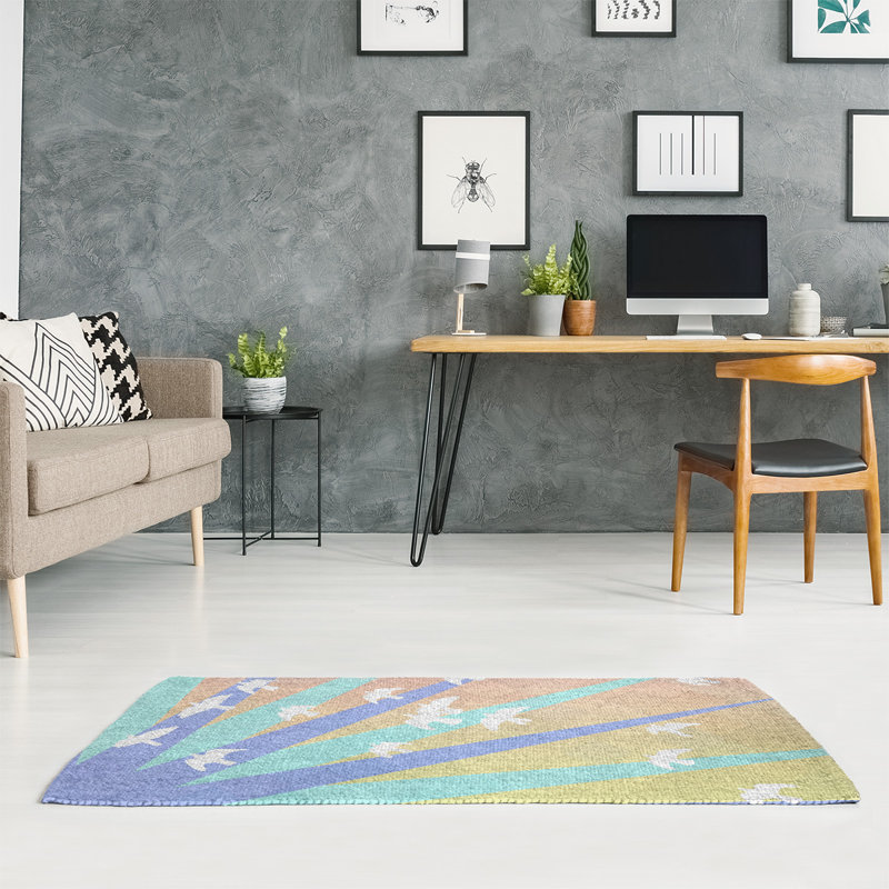 Chenille Indoor Rug, Rectangle 2' x 3'