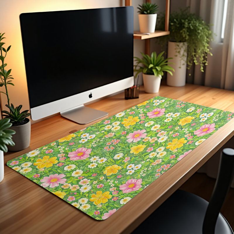 Polyester Desk Pad, 23.6x13.8