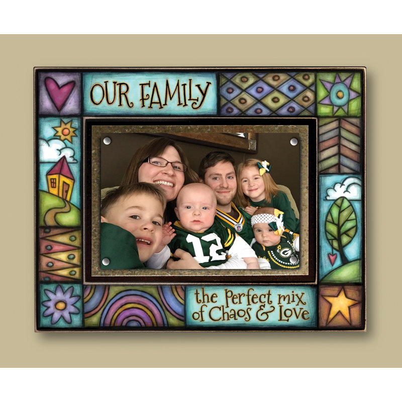 Temperence Blue Matte Picture Frame