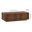 Tiegan 48" Wide Rectangular Fluted Coffee Table-1788159477