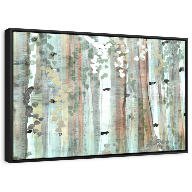 " Spring Birch Meadow ", 17" H x 25" W