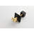 3/4" Cast Metal Volume Control Valve, Matte Black Finish, Adjustable Brass Handle, Corrosion & Rust , 3.41" W X 2.22" H D, 4.8 Lb Valve - Black, And Resistance, 3.41 In. D 2.22 H,