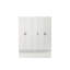 Berend 5 Door Manufactured Wood Wardrobe