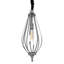 Rico 1 - Light Silver Single Pendant