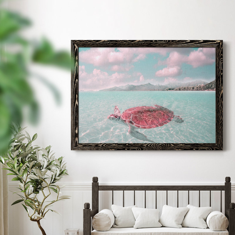 Sun Bathing - Photographie de cadre photo sur toile, Noir, H 31,5 po x l 23,5 po x P 1,5 po