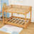 Queen Wood Bunk Bed-922338814