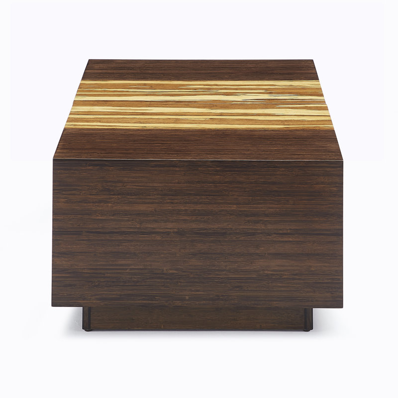 Table basse Dervin, 15" H x 24.75" W x 40.5" D