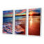 Placid Shore and Whimsical Clouds I - ensemble d'art mural sur toile encadré nautique et côtier-970845456-970845455