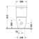 Happy D.2. 1.6 GPF Elongated Toilet Bowl (Seat Not Included)