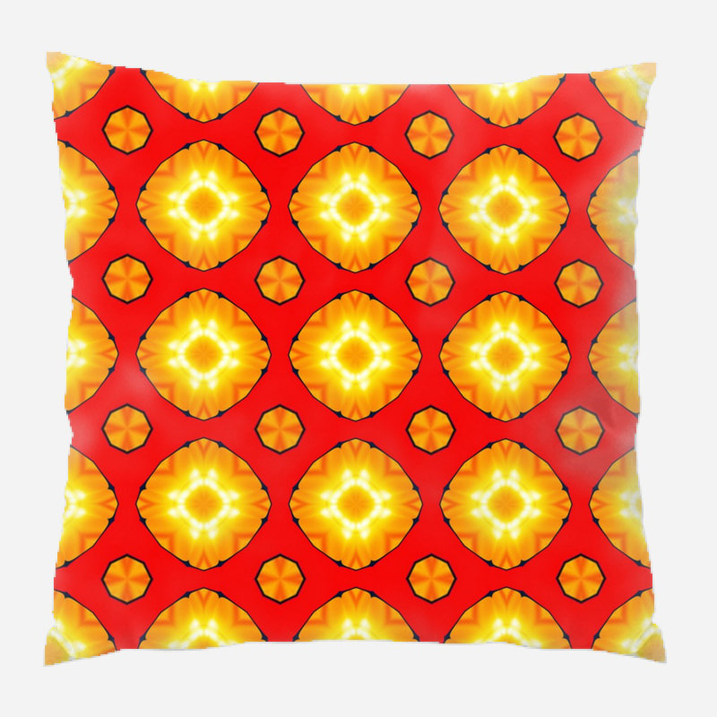 Coussin soleil, Intérieur