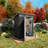 5x3 Ft Gray Metal Outdoor Storage For Balcony And Courtyard - Galvanized Steel, Multi Scenario Use, Simple Installation Tool Shed Backyard Patio Rust Metal, Modular Design, Easy Assembly