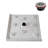 48 in. x 36 in. Corner Acrylic Shower Base in Glossy White With Center Drain, Drain Included-115227455