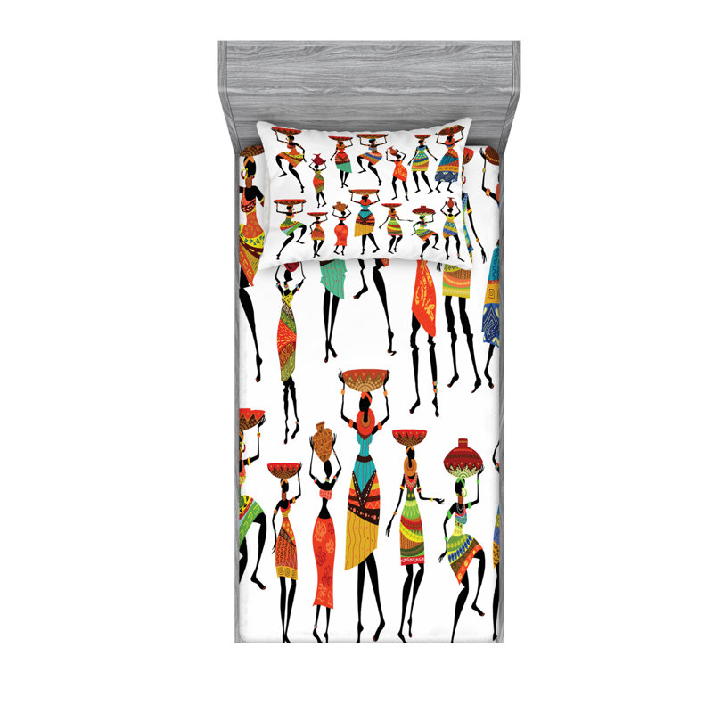 Microfiber Sheet Set, Twin XL Sheet Set with Fitted Sheet