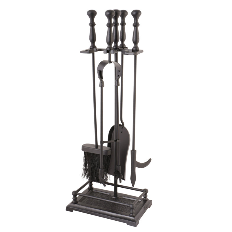 Iron Fireplace Tool Set