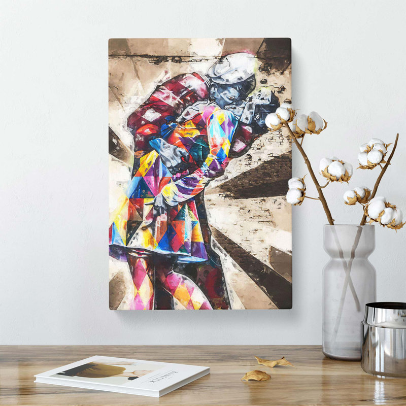 V-J Day in Times Square WW2 Kiss - Wrapped Canvas, 76 cm H x 50 cm W