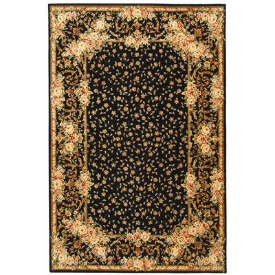 Persian Court Black Rug