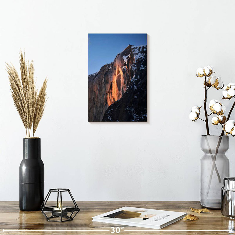 Alvord Yosemite Phenomenal Firefall, 12" H x 8" W