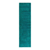 Overyed One-of-a-Kind Runner 2'6" X 9'6" Hand Knotted Area Rug