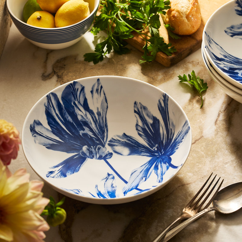 Tulip Porcelain Soup Bowl