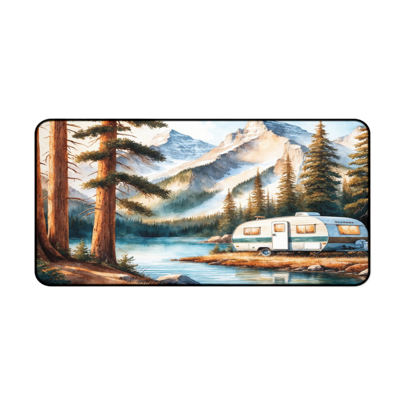 Polyester Desk Pad, 31.5x15.5