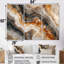 Ensemble de salon mural en marbre gris agate Slab Structures-291502907-291502900