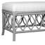 Lillian Rattan Geometric Bench-913768327