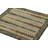 One-of-a-Kind 2’6”x2’10” 1920s Wool Area Rug