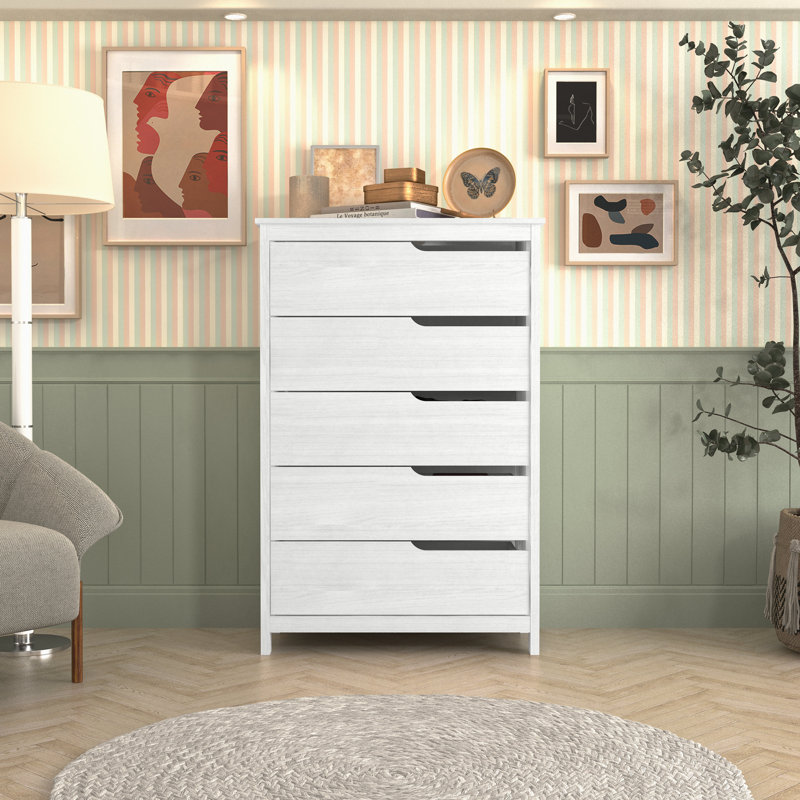 Commode 5 tiroirs 31,5 po de large Isenbert