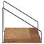 4 -Piece Steel Floating Shelf-580416