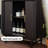 Luxury Style Black Large Storage Bookcase