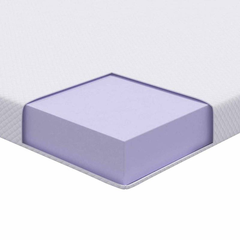 Memory Foam Mattress Pad, 70 x 200 cm, 2.8"