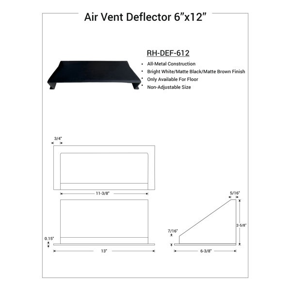 Dimensions du produit