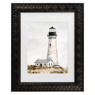 Art sur toile, "Phare rustique II" par Ethan Harper, peinture sur toile