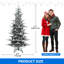 Arbre de Noël en couches 7,5 pi-368209499