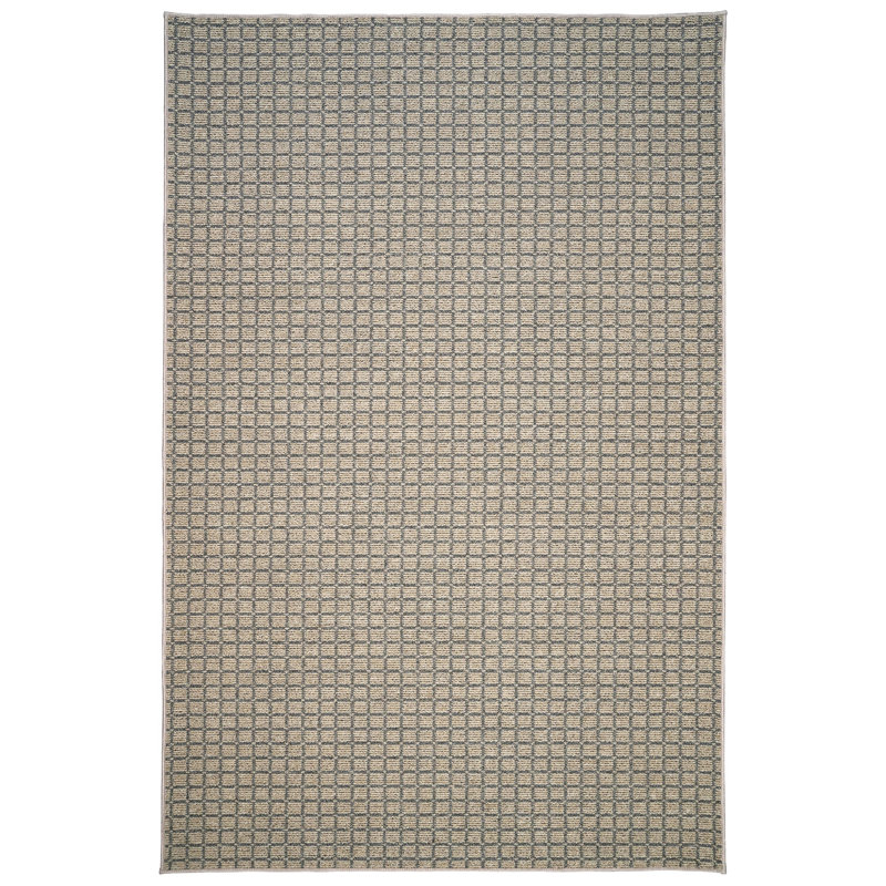 Tapis d'intérieur / extérieur beige touffeté Imo, Rectangle 12 pi x 14 pi