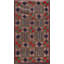 Hooked American 1930s Small Scatter Size Wool Antique Multicolor Rug