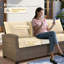 Ensemble de 6 pièces de mobilier d'extérieur avec repose-pieds-1610867453