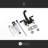 Z Collection Double Handle 4" Centerset Lavatory Bathroom Sink Faucet with Drain Assembly - Matte Black-61908641