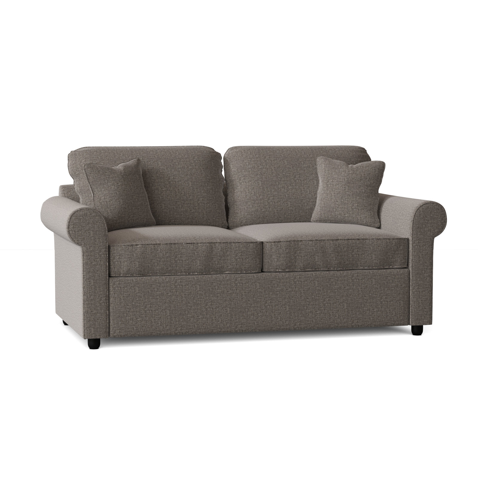 Warrington 76'' Upholstered Sofa, Dursky Charcoal