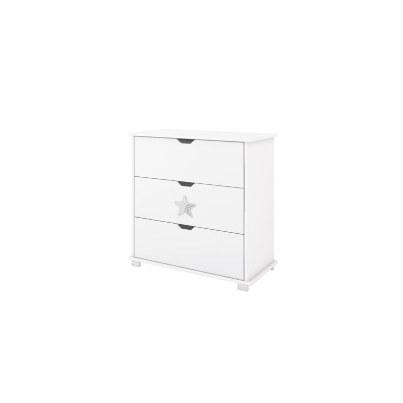 Epperson Kids 3 - Drawer Chest, White/White