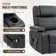PU Leather Electric Power Lift Heated Massage Recliner Chair with Cup Holders