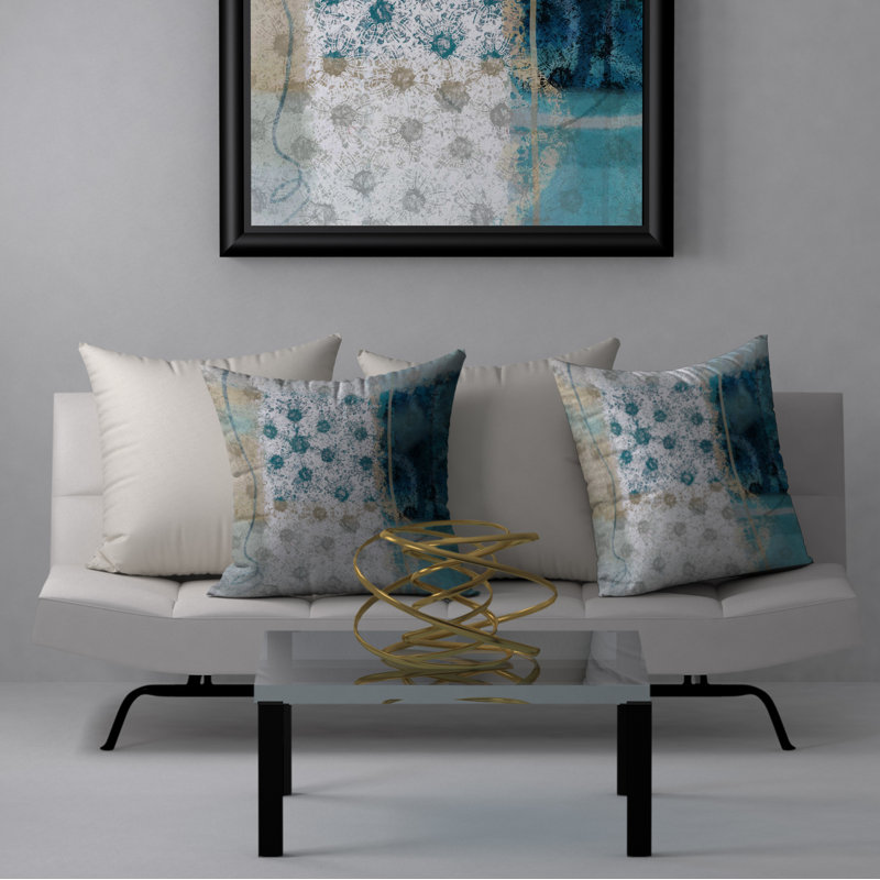 Housse de coussin carrée/insert, 20 po x 20 po